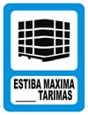 GS-015 SEÑALAMIENTO ESTIBA MAXIMA EN TARIMAS